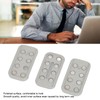 Magnetic Haptic Slider Stress Anxiety Relief Striped Pattern Ergonomic Alloy