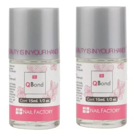 Nail Factory Pack 2 Pz Q Bond, Preparador Uñas Gel-acrilico, Nail Factory