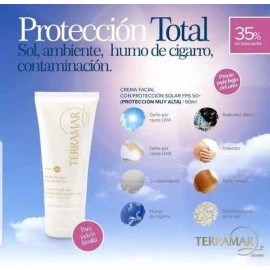 Terramar Crema Facial Con Protector Solar Fps50 Terramar+envió+regalo