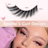 3D False Eyelashes, 5 Pairs, Fox Eyelashes, Natural Fake Lashes,