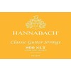 Hannabach Classical Guitar Strings Series 800 Super Low Tension silver-plated