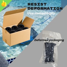 for Polaris Pool Cleaner Parts 18 Pack Polaris Tail Sweep Pro & 3 Tail Hose Scrubbers Pool Sweep Tail Scrubbers Replacement Pool Tail Scrubber 280 360 380 180 480 3900 (Blue)