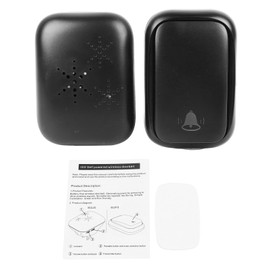 Self Powered Wireless Doorbell Waterproof Remote Control Customizable Ringtone for Home Security