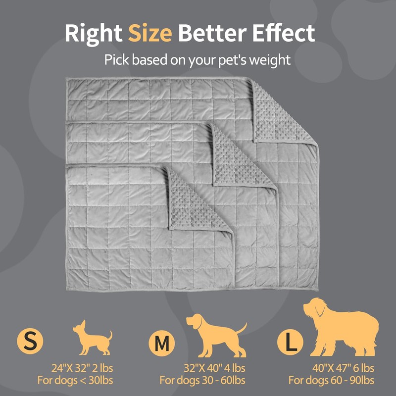 LaSyL Weighted Blanket for Pets | Thunder Blanket for Dogs