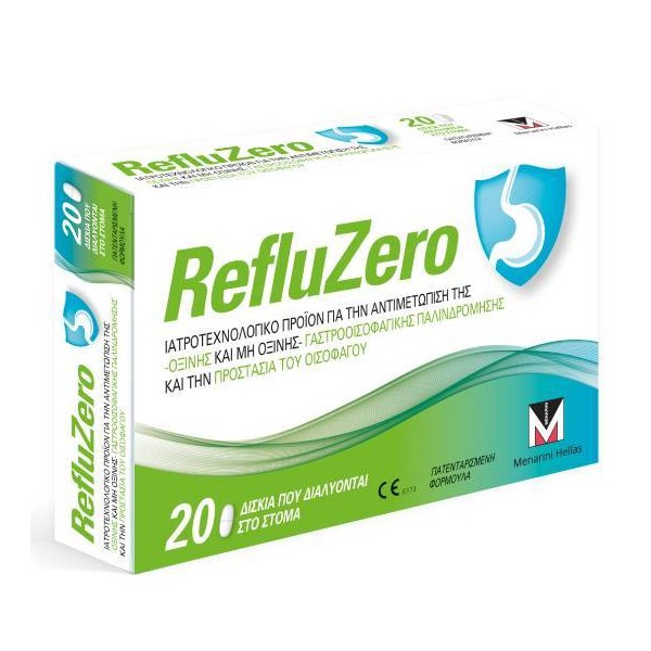 Menarini RefluZero for the Immediate Treatment of the Symptoms of