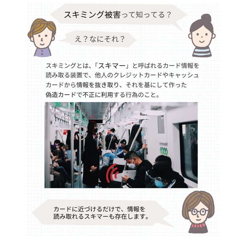 LOE Card Cases, Blocks RFID / Magnetism / Skimming, Credit