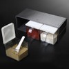 Salt Container With Lid And Spoon, Clear Seasoning Rack Spice