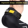 TOMVAES Gym Weightlifting Belt, Nylon Waist Support Belt, Workout Durable