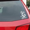 Stukk Baby on Board Vinyl Car Window Sticker 5" x