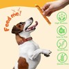PETPURO Chicken Wrapped Rawhide Hide Twists Sticks Dog Treats, Long-Lasting