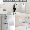 Shaving Mirror, Unbreakable Shower Mirrors, (Medium,2pack(6 inches x8 inches )