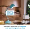 OttLite Revive LED Desk Lamp with ClearSun LED Technology, Turquoise