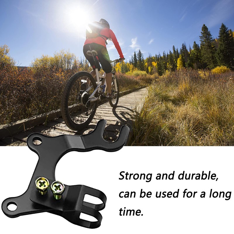 Pack of 3 Disc Brake Mount Frame, Black, Mountain Bike