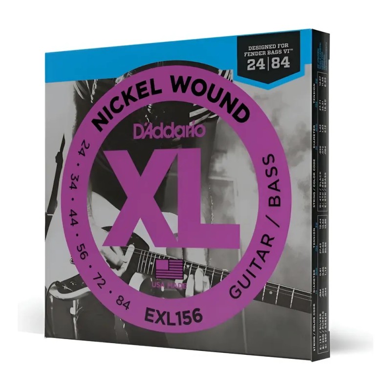 Exl156- Corda P/ Guitarra Baritono Nickel