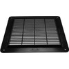 Vent Systems 10" x 10" Inch Black Air Return Vent