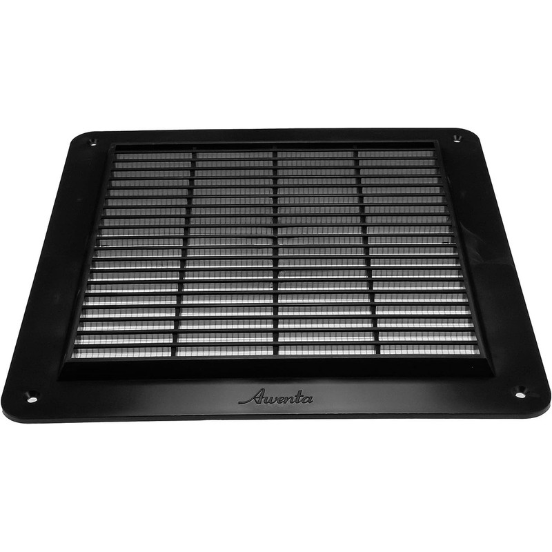 Vent Systems 10" x 10" Inch Black Air Return Vent