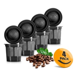 KJ Taza Capsulas Cafe K-cups Filtros Reusables Keurig 1.0 Y 2.0