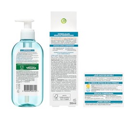 Garnier Skin Active Kit Express Anti Imperfecciones: Gel Limpiador Facial + Serum anti acne + Crema Facial Hidratante Matificante en Gel
