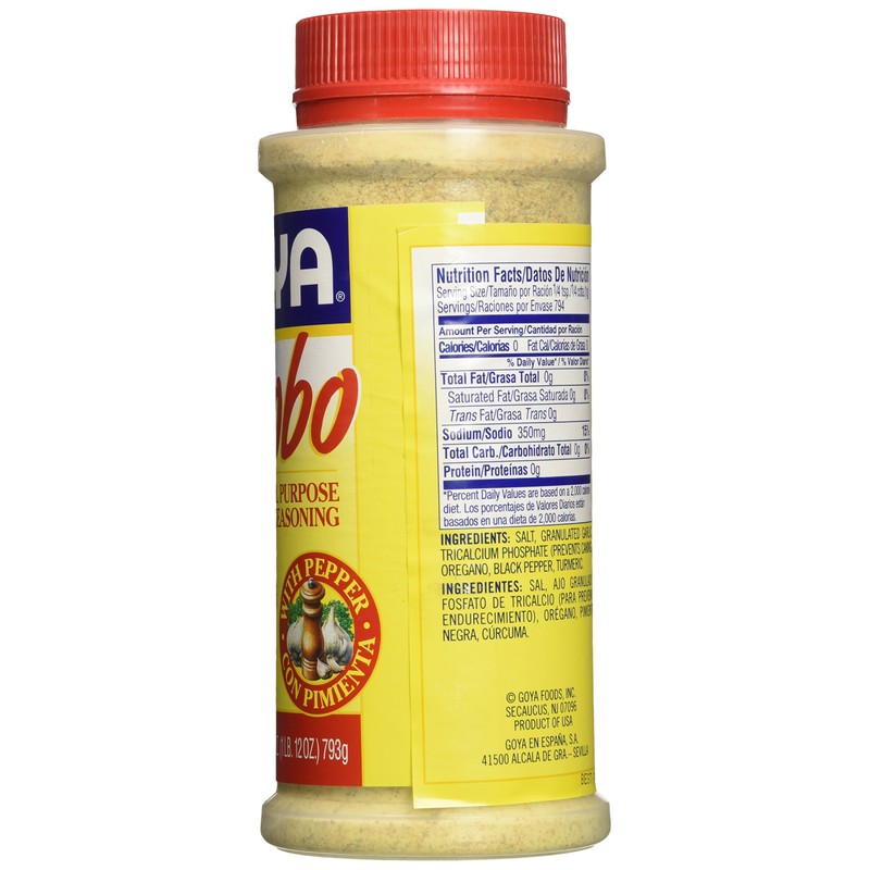 Goya Adobo All Purpose Seasoning With Pepper (28oz Bottle)