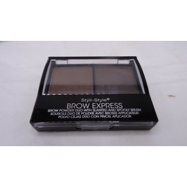 Styli-Style Brow Express Powder Duo 0.21oz - Medium/Dark