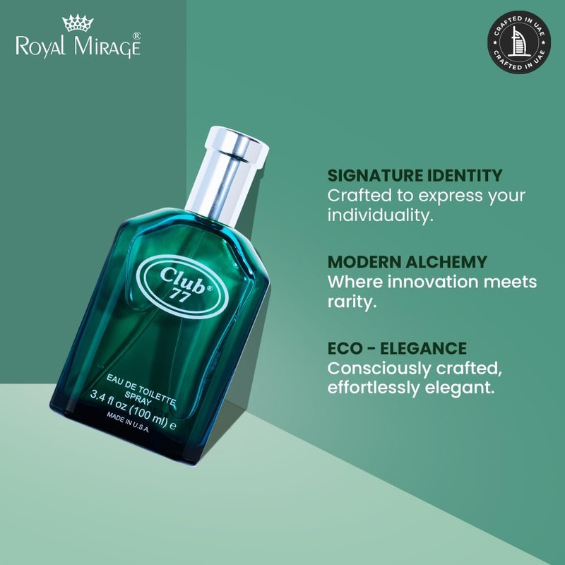 Royal Mirage Club 77 100 ml EDT Spray