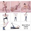 Multifunctional Pilates Stick, 1 Set Back Training Elastic Rope, Yoga