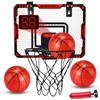 Indoor Basketball Hoop, Basketball Hoops Over The Door with LED