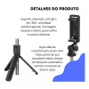 Selfie Stick Trípode de mesa con control Bluetooth S03, palo