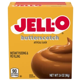 Jell-O Instant Butterscotch Pudding & Pie Filling (3.4 oz Boxes, Pack of 6)