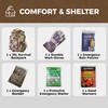 2 Person Emergency Kit/Survival Backpack for 72 Hours for Natural