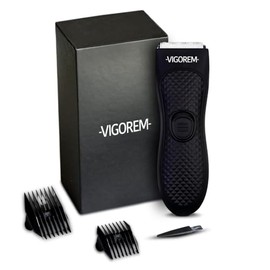 VIGOREM Light Rasuradora para hombre corporal y zonas íntimas,Impermeable grado IPX-6,cuchillas de cerámica anticorte diseño compacto ideal para viajar y llevar a todos lados