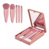 Okady Juego De Brochas De Maquillaje Mini De 5 Piezas