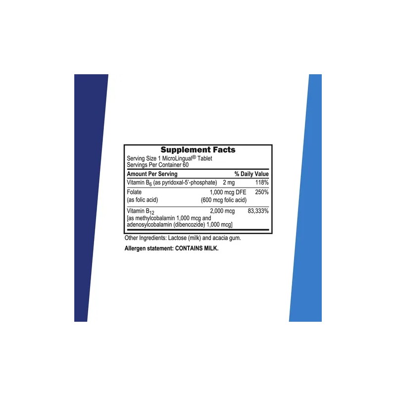 Superior Source No Shot B-12 2000 Mcg 60 Tabletas