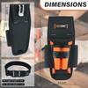MELOTOUGH 7-Pocket Technician Pouch-Small Pocket Tool Belt Pouch with Belt
