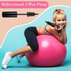 Exercise Ball Pump Kit, Yoga Ball Pump,Hand Pump for Inflatables