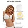 ohmydear White Bras for Women Wired Comfort Bra Plus Size