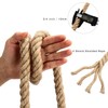VANJUANWES 3/4 inch x 98ft Hemp Rope Thick Rope Natural