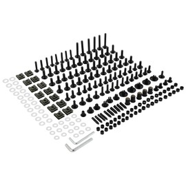 Universal CNC Aluminium Complete Motorcycle Trim Body Screws Kit Mounting Clip Bolts Nuts For Suzuki Sports Street Bike