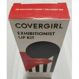 Covergirl Exhibitionist Lip Kit You Choose BUY 2 GET 1 FREE ADD 3 TO CART - 295 Succulent Cherry + 220 Cherry Red