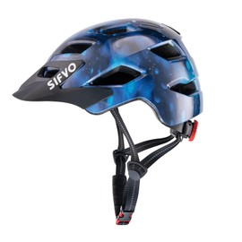 Kids Helmet, SIFVO Kids Bike Helmet Boys and Girls Bike Helmets with Cool Visor Helmet for Kid 5-14, Kid Bike Helmets Youth Bike Helmet Adjustable & Lightweight 50-57cm
