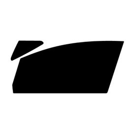 True Line Automotive Precut Window Tint Kit Compatible with Buick Verano 4 Door Sedan 2012-2017 50% Practice Driver Front