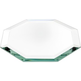 Plymor Octagon 5mm Beveled Glass Mirror, 5 inch x 5 inch