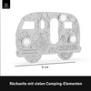 LANOLU Bottle Opener Magnet Camping, Camper Gifts, Motorhome Gift, Camping