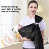 CUBY Baby Carrier Sling, Baby Carriers from Newborn Double-Ring Quick