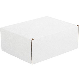BOX USA BMFL1184 11 1/8"L x 8 3/4"W x 4"H, White (Pack of 50)