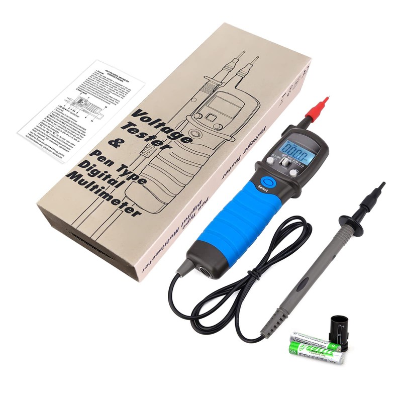 Digital Multimeter Continuity Tester Voltmeter Voltage Tester 6000 Counts Current