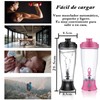 Botella Coctelera Eléctrica,Botella de Licuadora de Gym para Batidos de