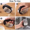 Easy-to-Use Garlic Press | 304 Stainless Steel Garlic Crusher &