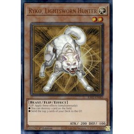 Ryko, Lightsworn Hunter (PUR) - RA02-EN003 - Prismatic Ultimate Rare - 1st Edition