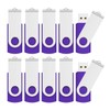 RAOYI 10pcs 4GB 4G USB Flash Drive Swivel Design USB